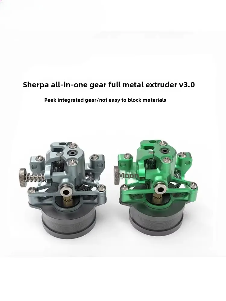 

Для цельнометаллического экструдера со встроенной передачей Sherpa с двигателем, устойчивым к высоким температурам и менее склонным для засорения.