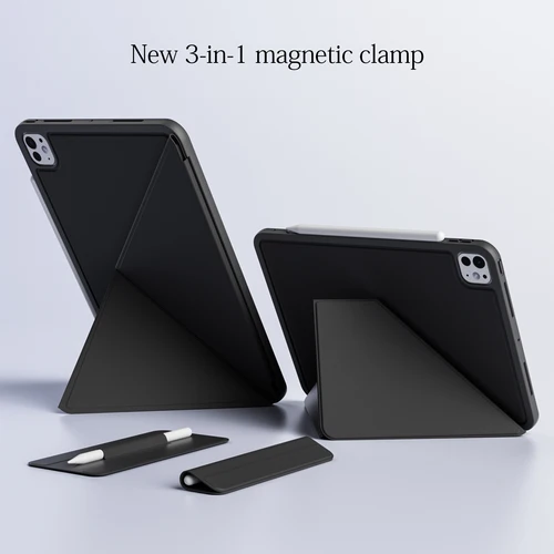 2025 cubierta protectora con clip magnético para iPad Air 11 M3 M2 funda para tableta para iPad A16 11th 10,9 11 Pro 12,9 6th Clip magnético
