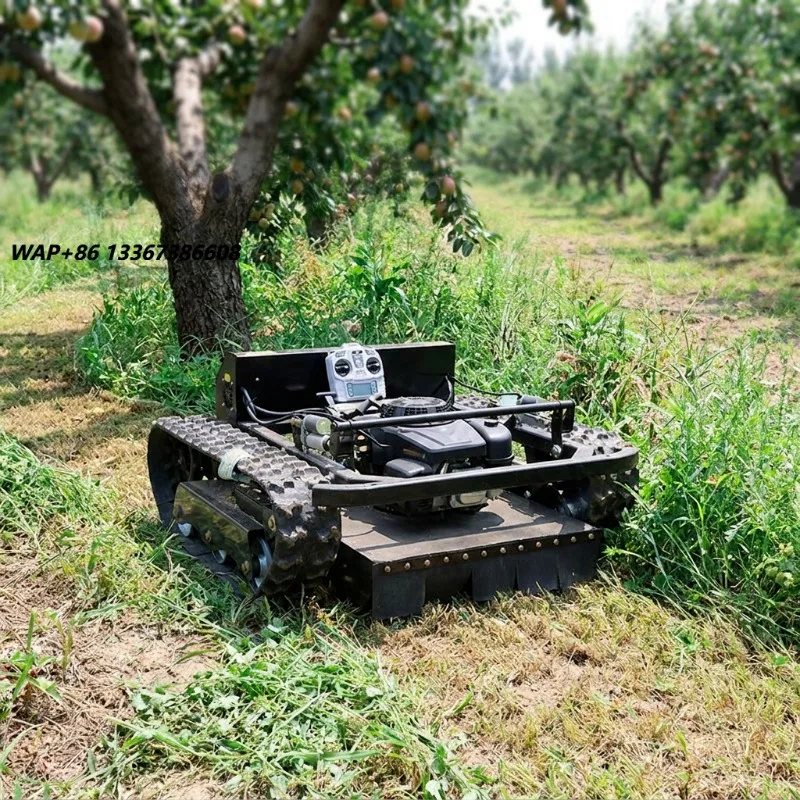 CE EPA Professional Manufacturer 800mm Multifunctional Crawler Remote Control Lawn Mowers for Farm