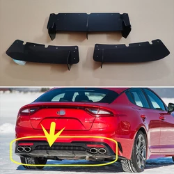 For Kia Stinger GT2 AWD 2018-2022 Year Rear Diffuser Bumper Lips Spoiler Splitter Body Kit Accessories