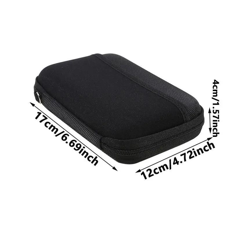 2.5 inch SSD HDD Cable Organizer Bag USB Flash Drive Storage Mini Case one set travel System Kit