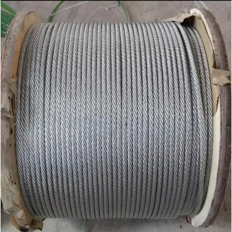 

Galvanized Wire Rope 6x15+7FC Steel Wire Rope for Fishing /Mooring/Dragging Steel Rope Steel Cable