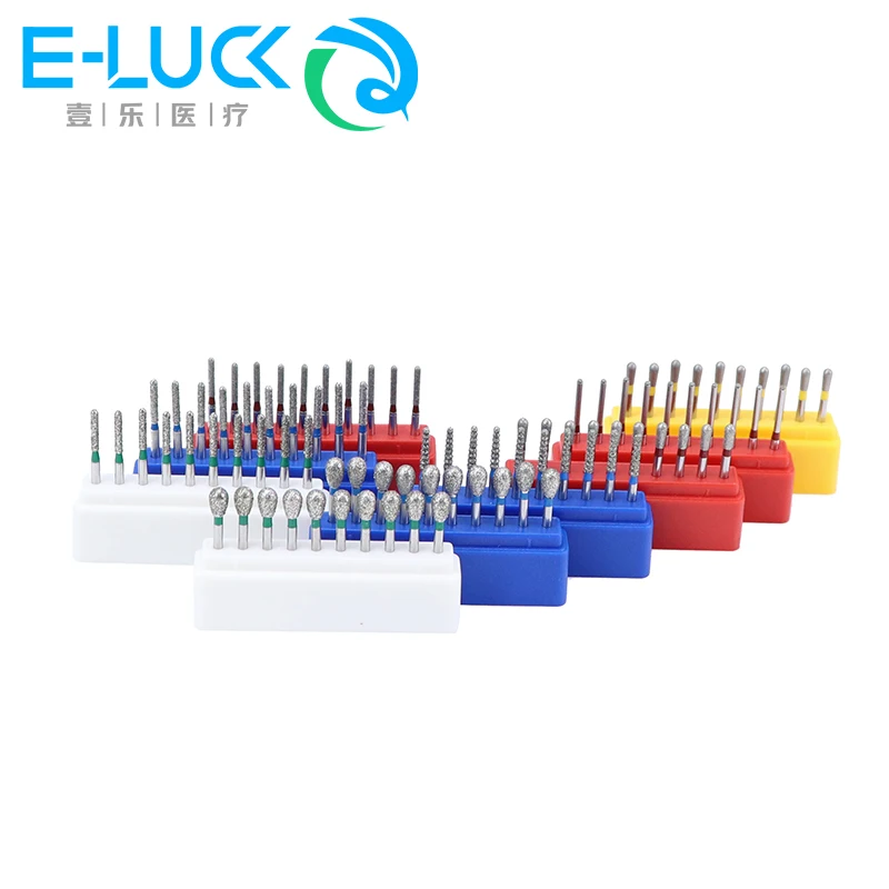 

Dental Diamond Burs FG 1.6mm Polishing Burs Drill For High Speed Handpiece Dentist Tools 10pcs EX Type
