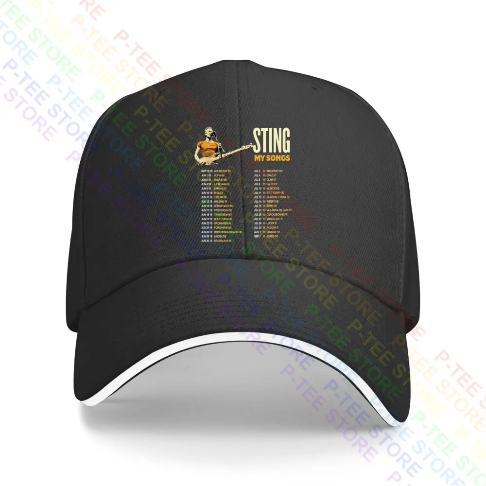 Sting My Song Tour 2019 Baseball Cap Snapback Caps Knitted Bucket Hat