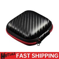 Wireless Headset Storage Box Portable Earphone Charging Cable Storage Case EVA Anti-Pressure Anti-fall Headset Data Cable Holder
