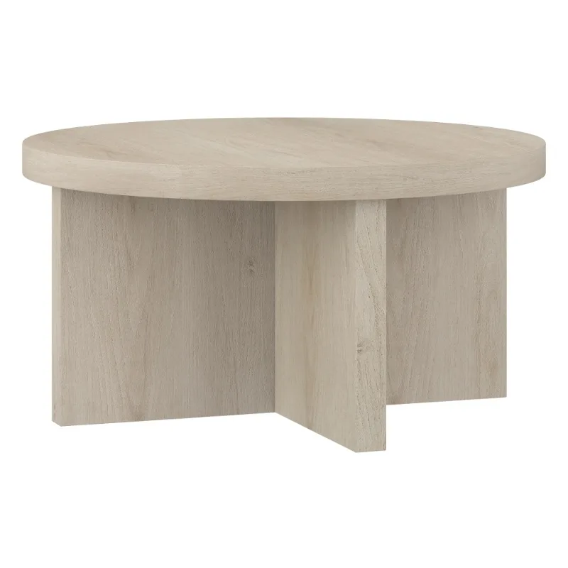 

33" Alder White MDF Coffee Table
