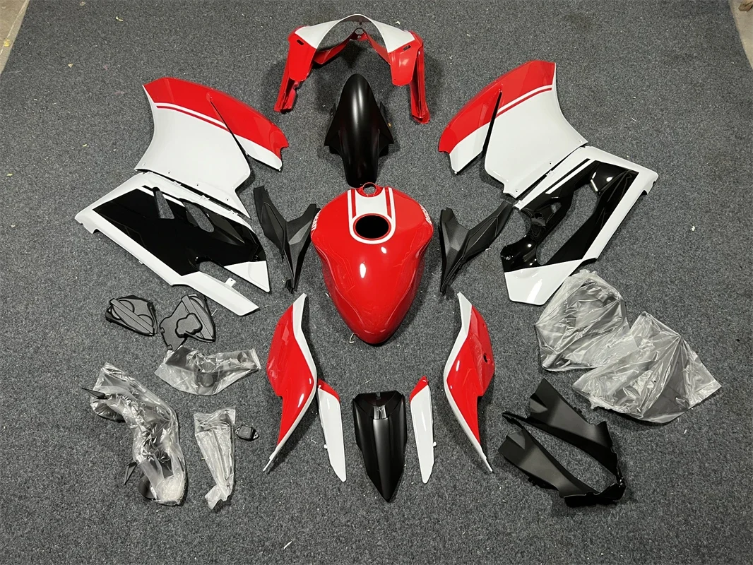 New ABS Motorcycle Fairings Kit Fit for Ducati 959 1299 Panigale s 2015 2016 15 16 Bodywork Set Red + Tank Cover Red