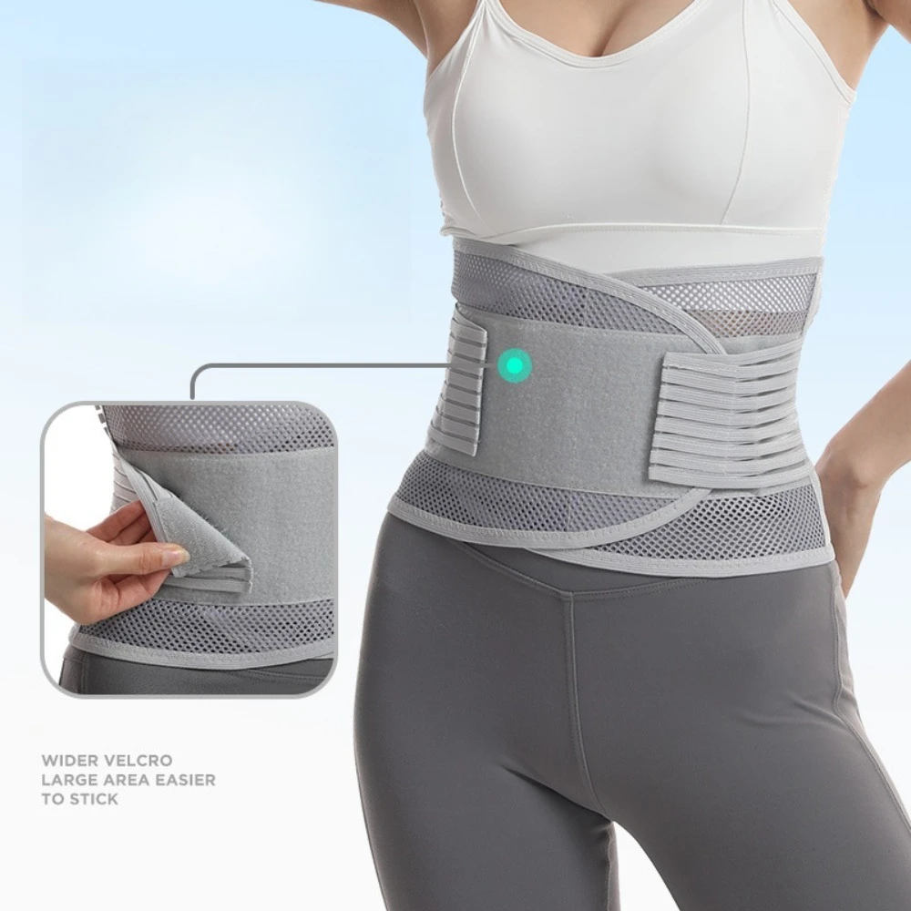 حار بيع حزام تنفس أربعة مواسم رقيقة قطني العمود الفقري قطني القرص ثابت دعم قطني حركة الخصر وحزام البطن #1