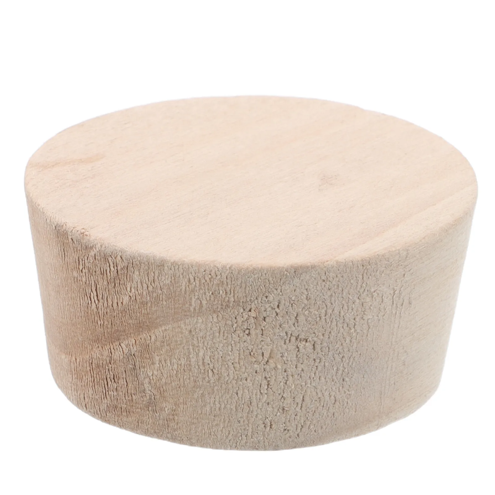

Oak Wine Barrel Stopper Wooden Plug Khaki Tapered Design for Whiskey Wine Cellar Storage Sealing Flavor Preservation Bottle