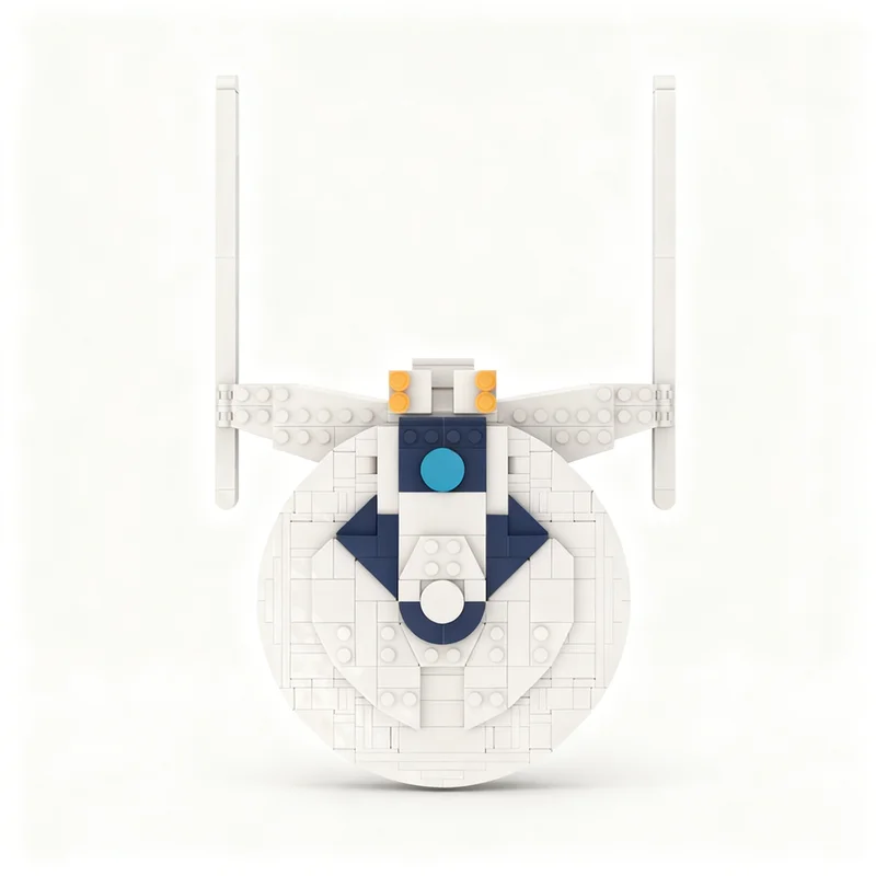420pcs MOC Space Star Trek Centaur Refit Class USS Model Building Blocks Toy Architecture Festival Gifts Idea Brick Birthday - view 4