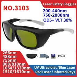Laser Safety Glasses Protection Goggle Eye Protective Lentes De Seguridad Industriales UV IPI IR IPL FPV 1064 532nm