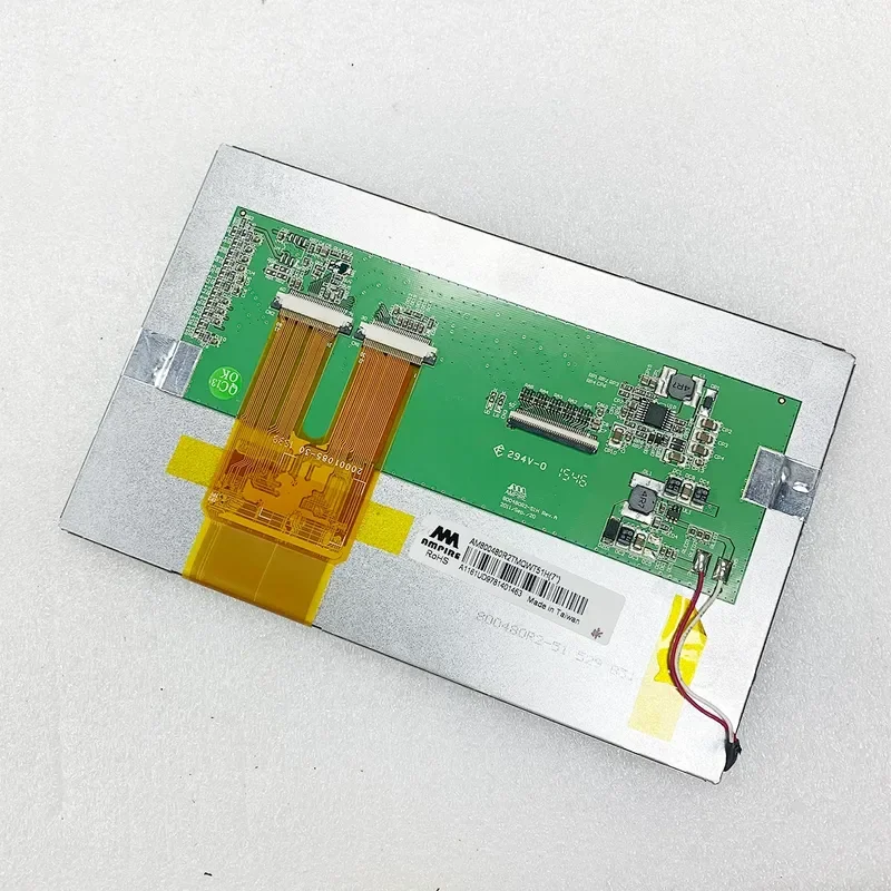for AM800480R2TMQWT51H 7 inch LCD Screen Display Panel Original Taiwan Crystal Color Replacement Part for Industrial Monitor