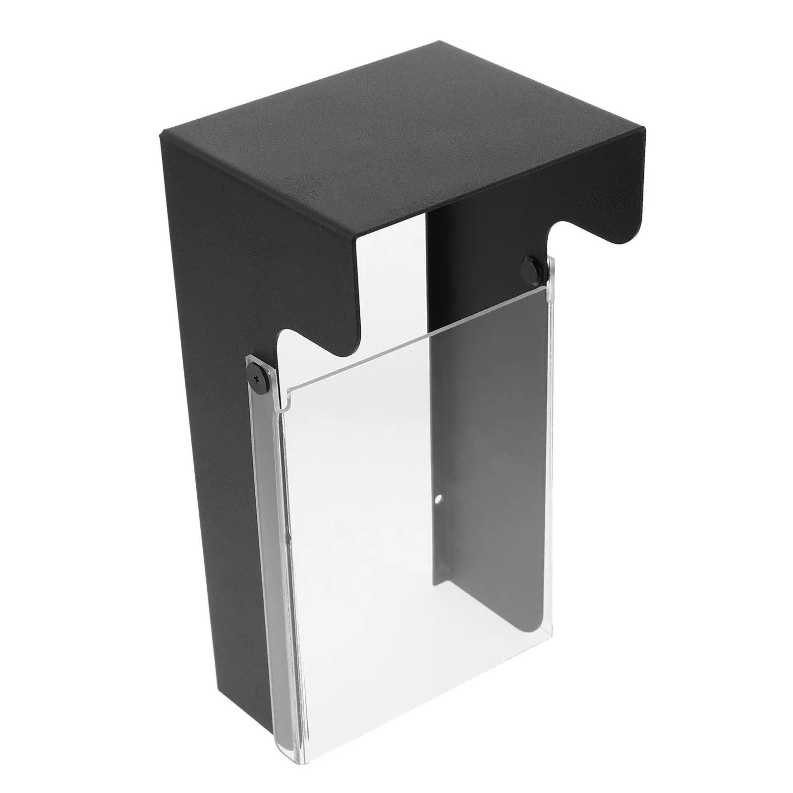 

Doorbell Weatherproof Cover Outdoor Metal Protective Case 7.8x4x3.5in Clear Rain Shield for Exterior Security Doorbell Rain