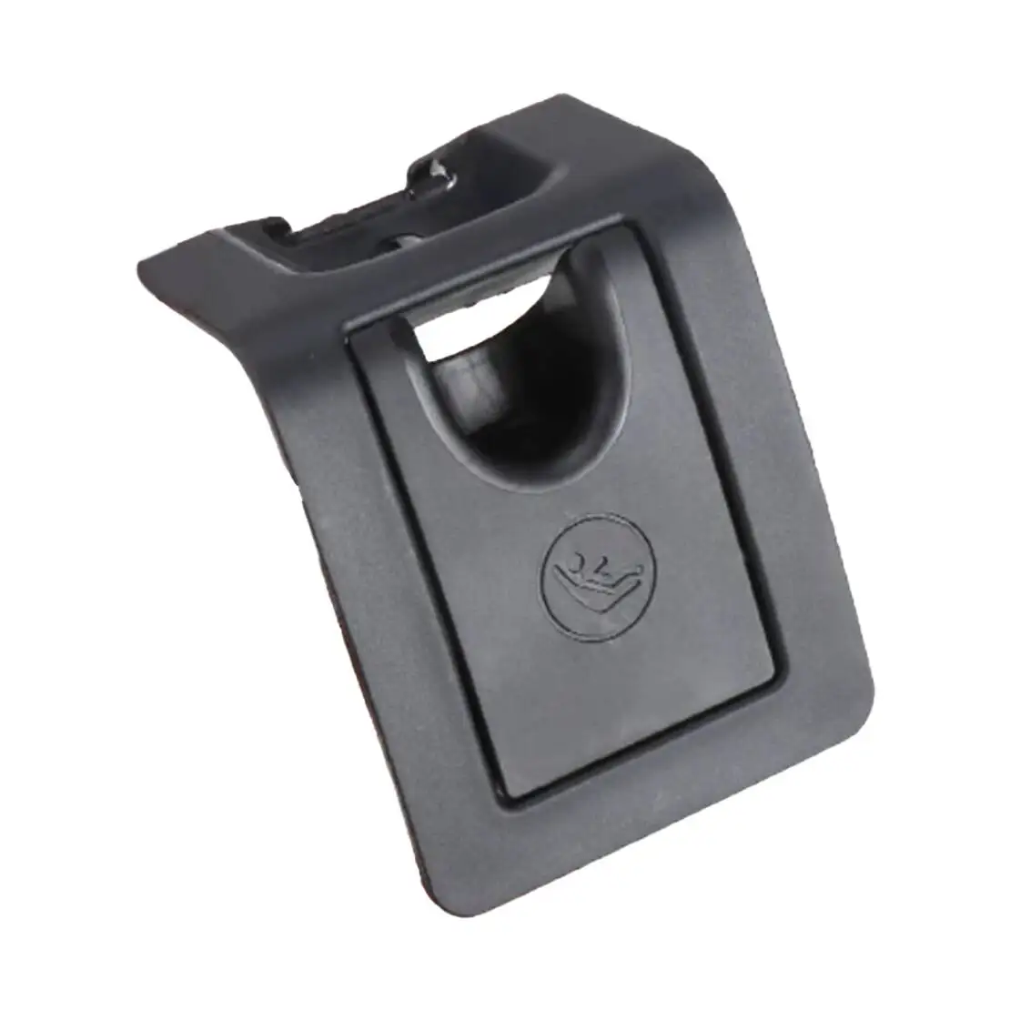 73731-06010 Car Rear Child Seat Hook Anchor ISOFix Cover Cap Assembly Fit for Toyota Camry Avalon Black ABS