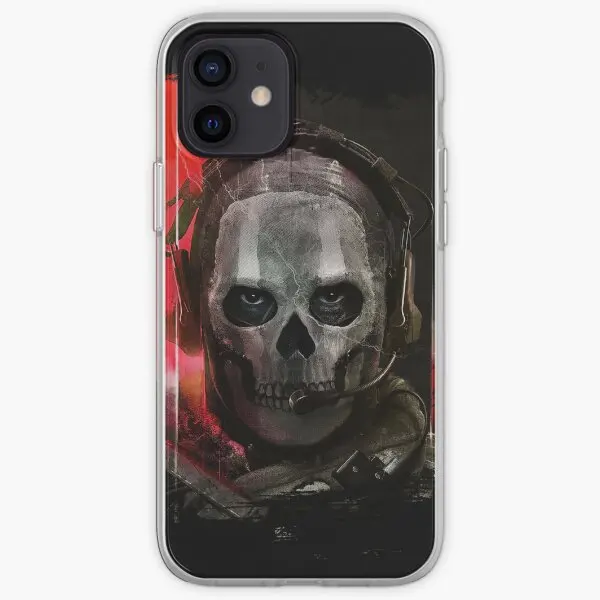 Modern Soldier Ghost Ready For Warfare 2  Phone Case Customizable for iPhone 11 12 13 14 Pro Max Mini 6 6S 7 8 Plus X XS XR Max