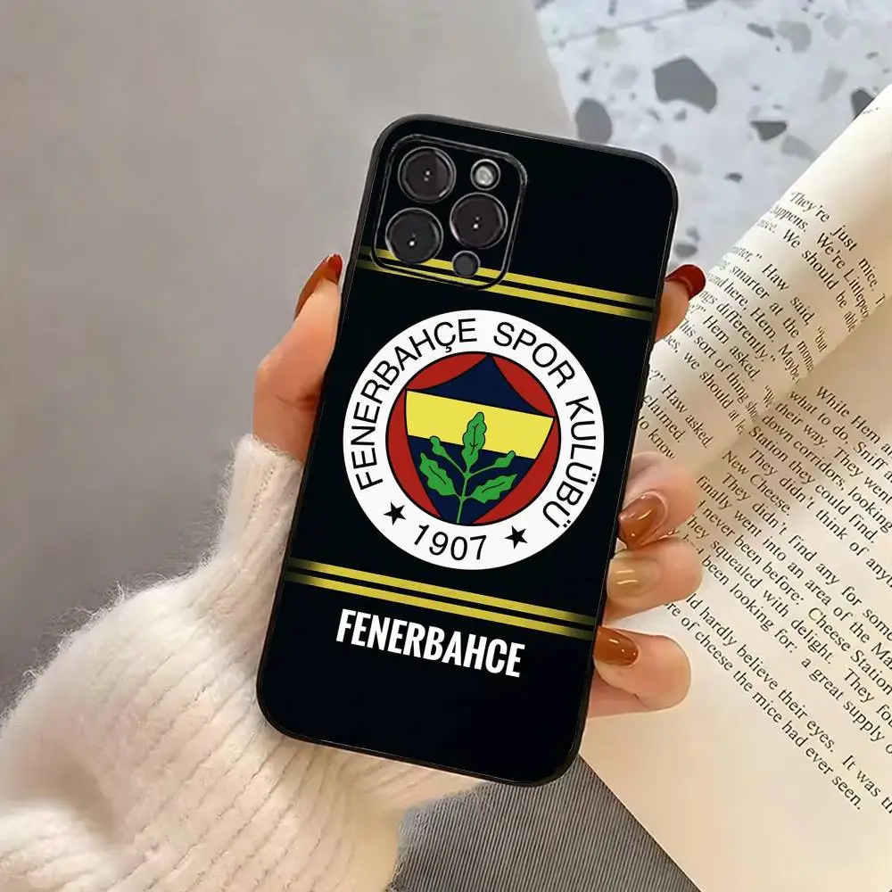 Cool T-Turkey Fenerbahce-Es Pattern Phone Case Silicone Soft For IPhone 17 16 15 14 13 12 11 X XR Plus Pro Max Plus