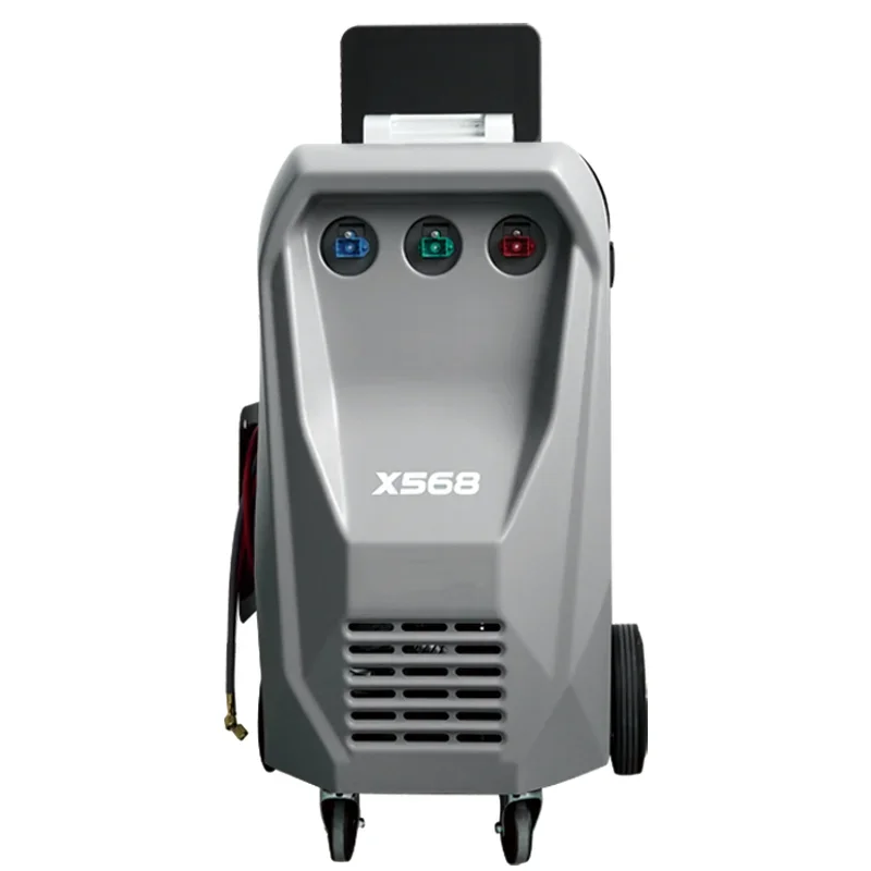 Fully automatic refrigerant machine, air conditioning refrigerant recovery, filling, cleaning, pipeline, oil electric vehicle in