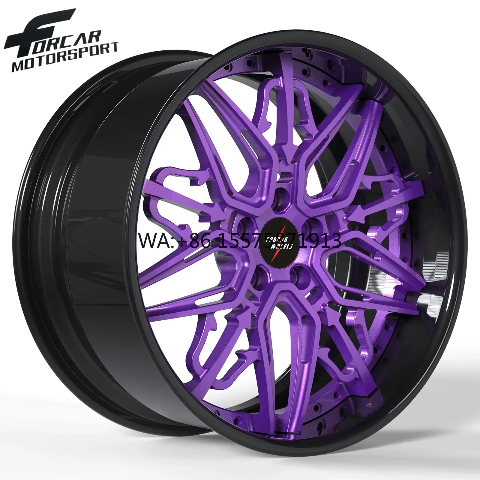 

Custom 18 19 20 21 22 23 24 Inch Rims 2pc Forged Deep Dish Forged Light Weight T6061 Wheels