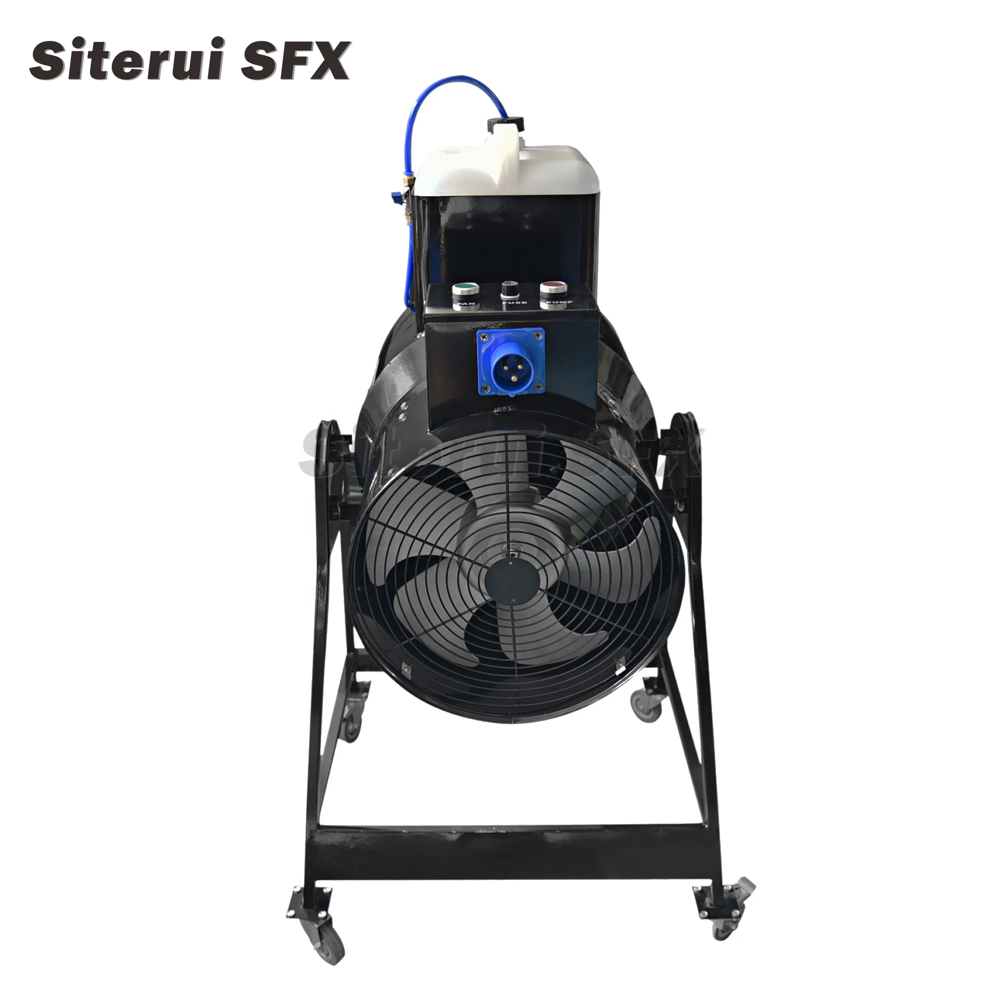 SITERbiomome F-01 fête sur scène 2500w grande machine à neige avec flight case flocon de neige canon commande électrique fête de Noël Snow Maker