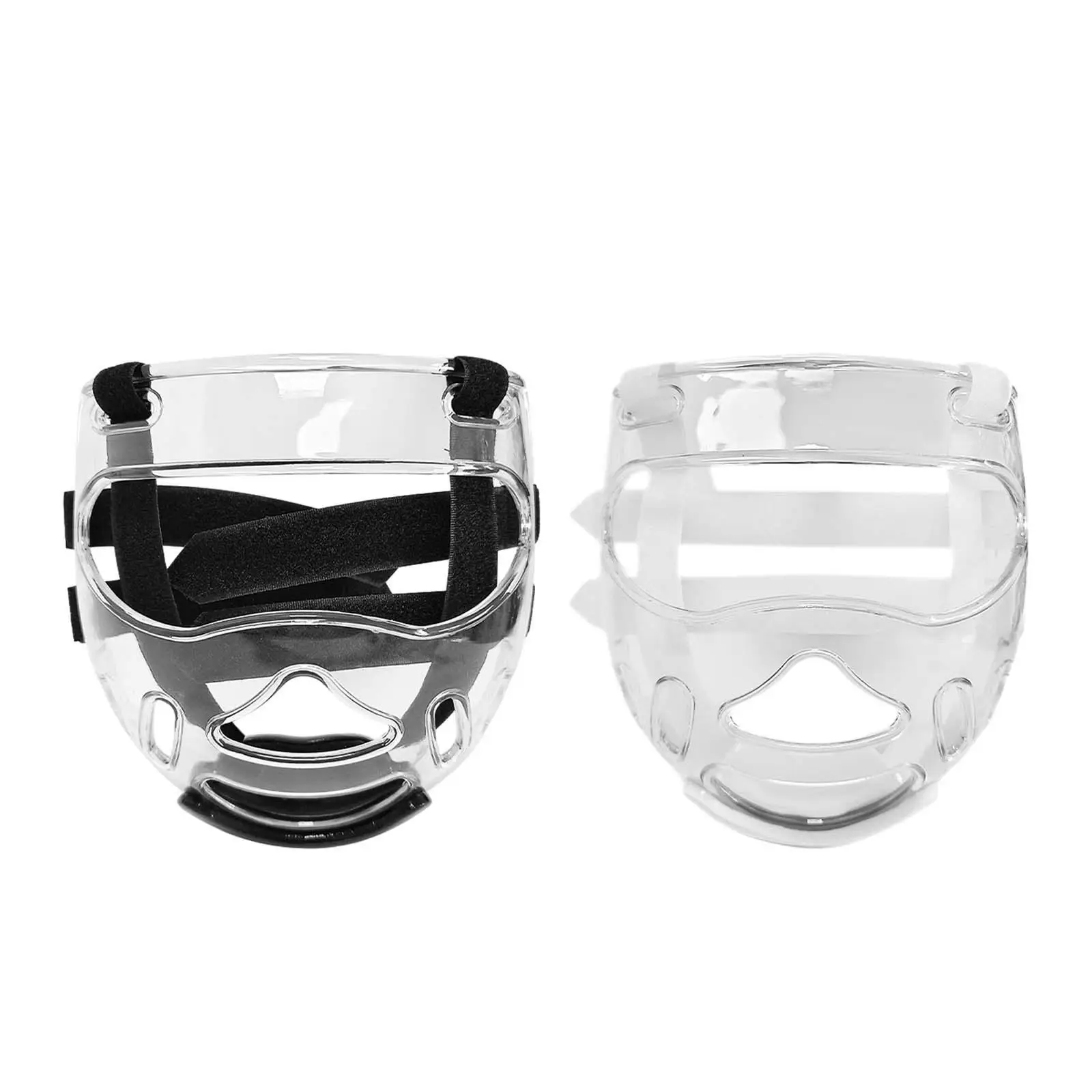 

Taekwondo Mask Taekwondo Face Shield Transparent Face Guard for Wrestling Sports Grappling Martial Arts Training Equipment