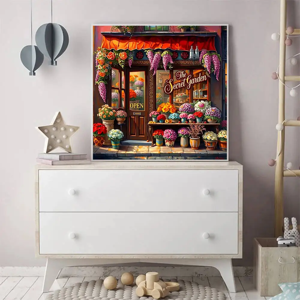 Evershine الماس اللوحة زهرة الأقحوان الملونة الاكريليك لوازم الحرف الماس الفسيفساء DIY التطريز هدية الطفل