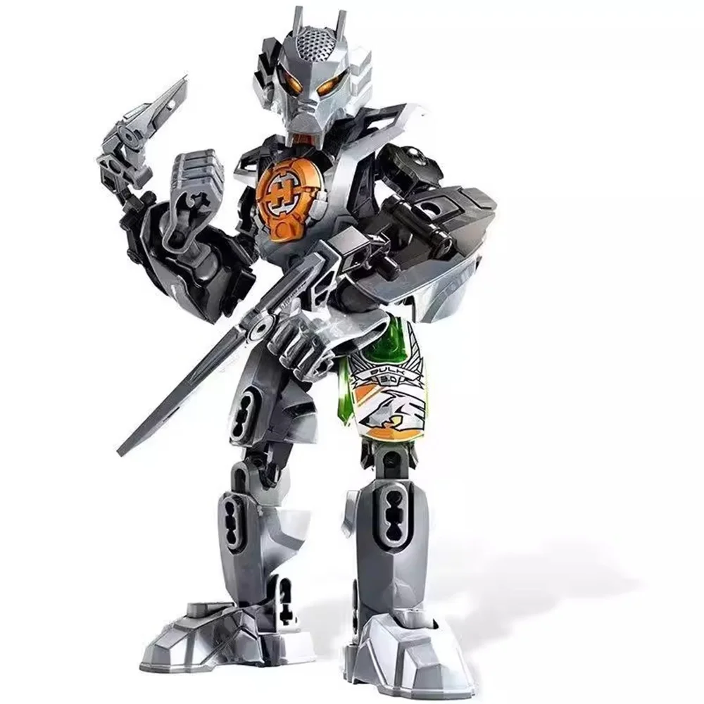 Star Warrior Soldiers Hero Factory Bionicle Surge Evo Stringer Robot Figures Building Blocks Bricks Kids Toys