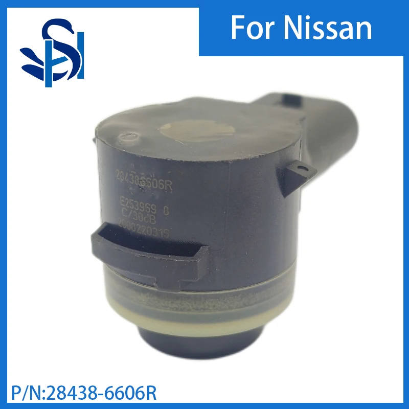 Sensor De Estacionamento PDC para Nissan, Radar Cor Preto, INFINITI 28438-6606R