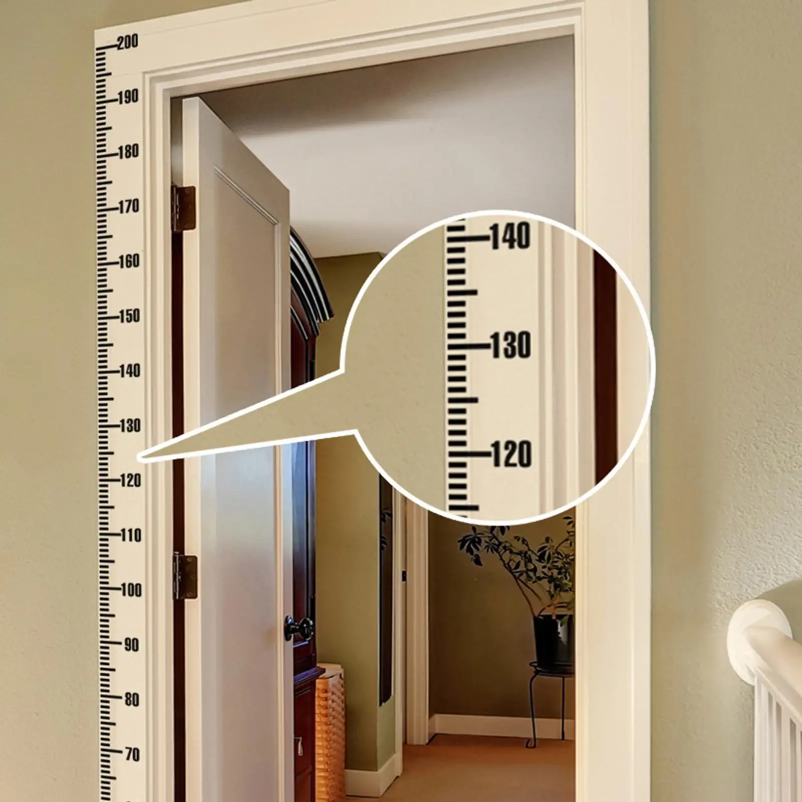 Height Wall Sticker For Child Wall Height Measuring Ruler Stickers Height Chart Wall Sticker For Kids Bedrooms Wall Decor