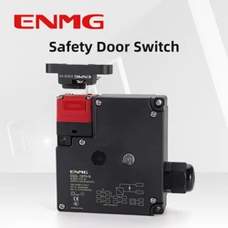 ENMG DC24V Electromagnetic Lock Switch Bolt Type Gold Plated Contacts Forced Disconnection Electromagnetic Release Safety Door