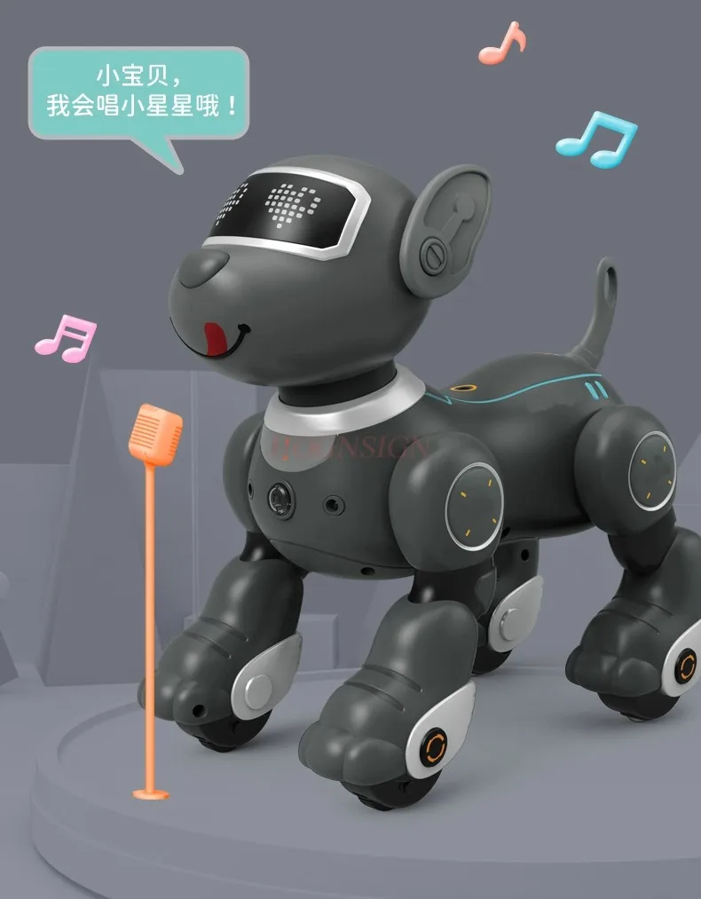 Robot dog intelligent new toy children's intelligent pet artificial intelligence, can bark