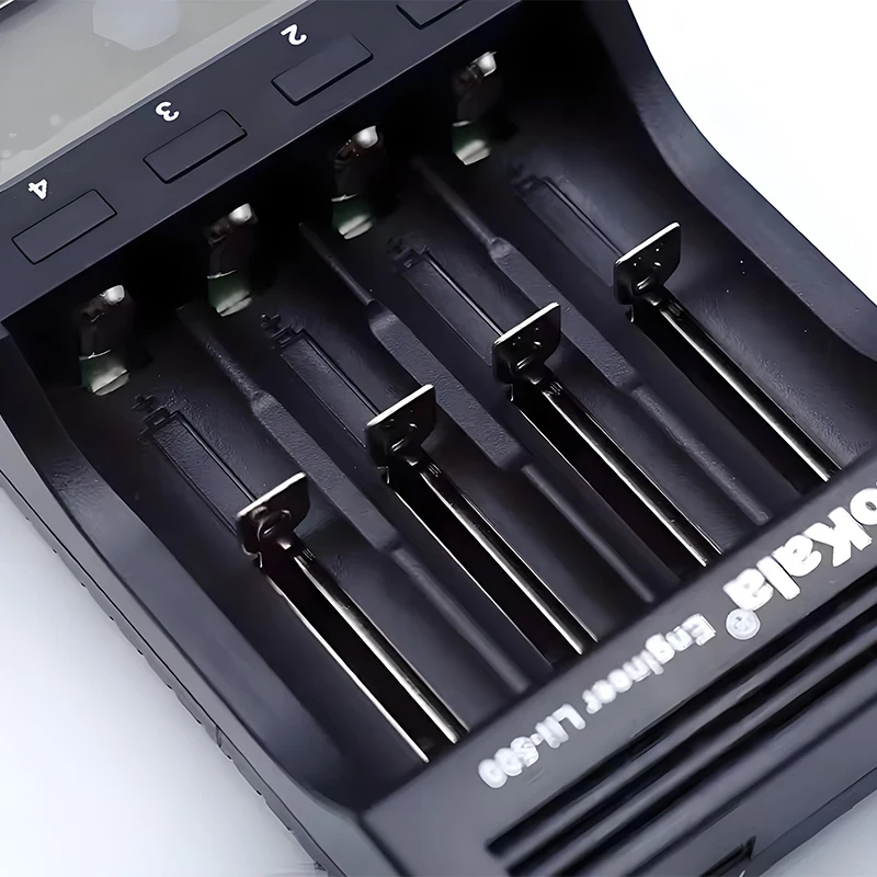 IitoKala Lii-500 chargeur LCD universel intelligent pour 18650/26650/AA/AAA/Ni-MH/Li-ion, écran LCD, testeur de capacité, emplacement indépendant