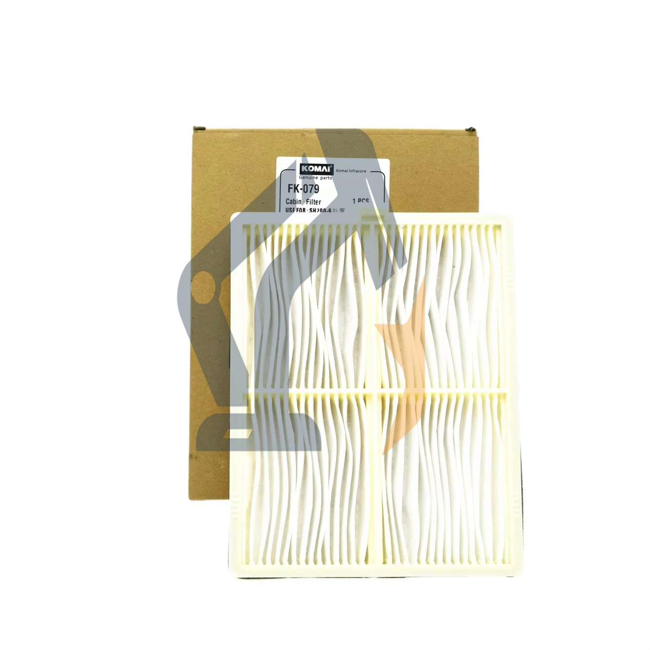 

Agriculture Tractors Panel Ventination 47986263 Cabin Filter For Sh200-6 Excavator
