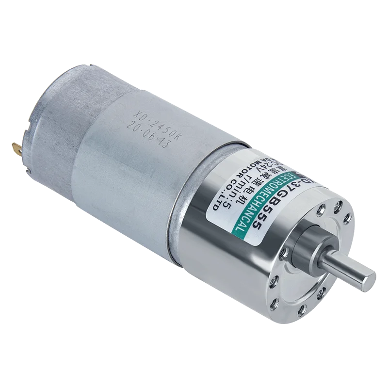 

37GB555 DC Geared Motor 12v24v Speed Adjustable Miniature Positive and Reverse Spraying Machine Low Speed Small