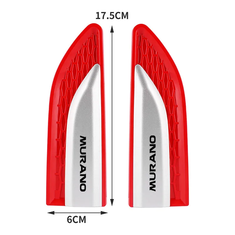 3D Car Door Car Body Protective ABS Sticker Car Fender Side Blade Badge For Nissan Murano Car Accessorie Exterior Decals Sticker view 6