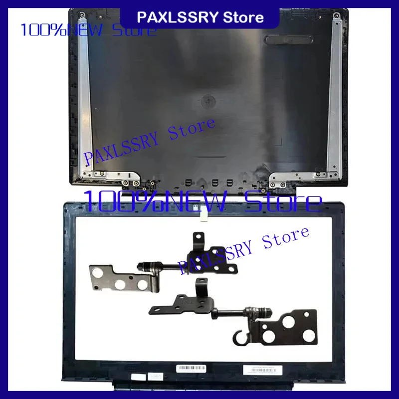 Nueva Cubierta Trasera Superior para Portátil Ideapad 700-15 700-15isk, Cubierta Trasera LCD 5CB0K85923/Cubierta del Marco LCD/Bisagras LCD Izquierda y Derecha