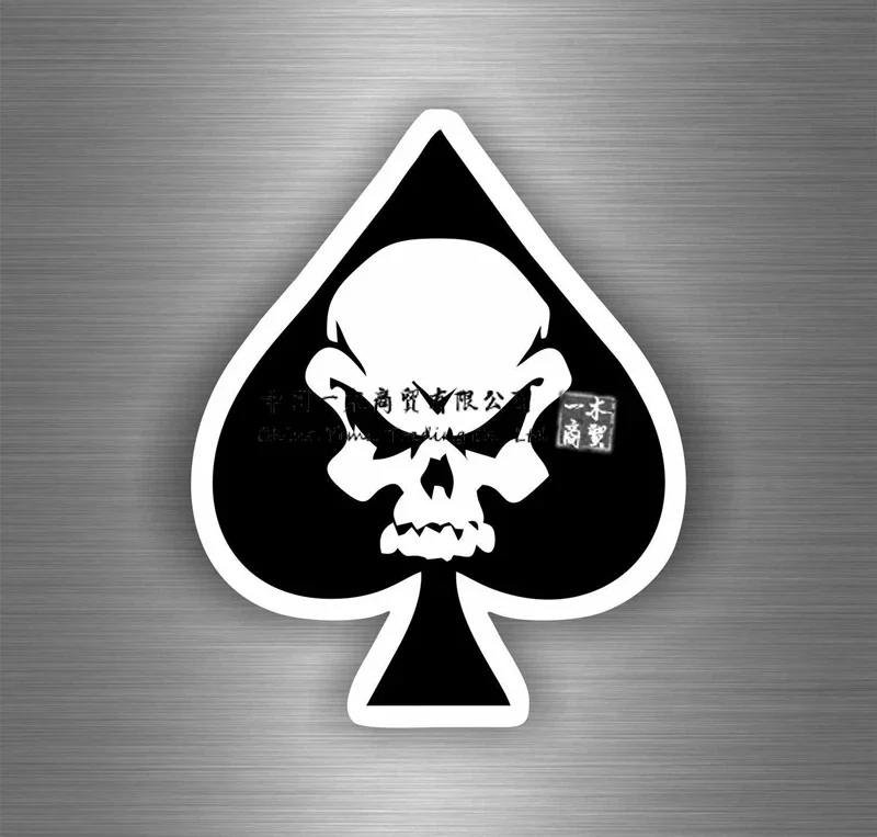 Sticker car motorcycle helmet decal vinyl biker as of spaldes r2