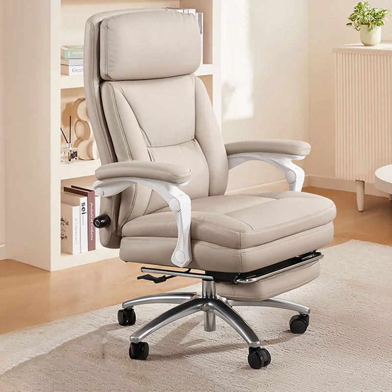 Rolling Recliner Office Chair Ergonomic Makeup Cheap Backrest Lightweight Office Chair Wheels Mobilya Chinese Style Furniture