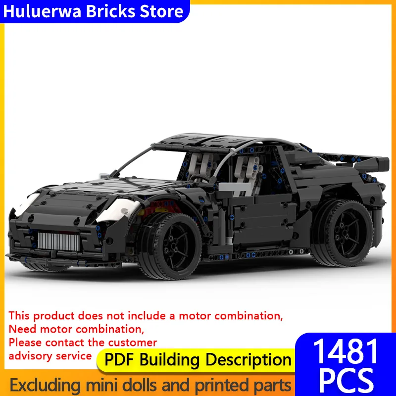 

Speed Racing Car Model MOC Building Bricks 350Z Top Tier Sports Car Modular Technology Gifts Holiday Assemble Children Toys Suit