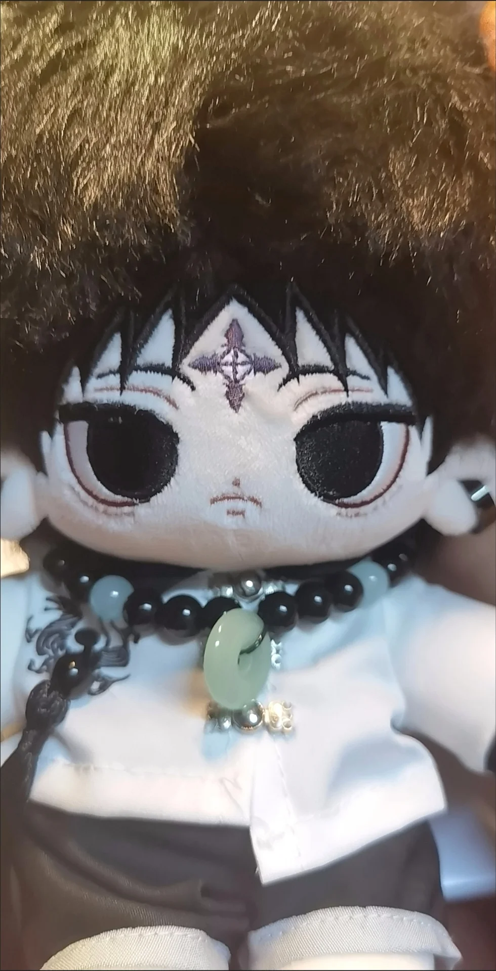 

Stuffed 20cm HXH Chrollo Lucilfer Cotton Doll Toys COS Children Adults Plush Dress-up Plush Toys Kids Gifts or Fan Collection