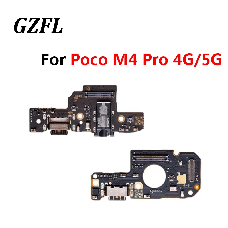 

New Original USB Micro Charging Port Dock Connector Board Flex For Xiaomi Poco M4 Pro 4G 5G