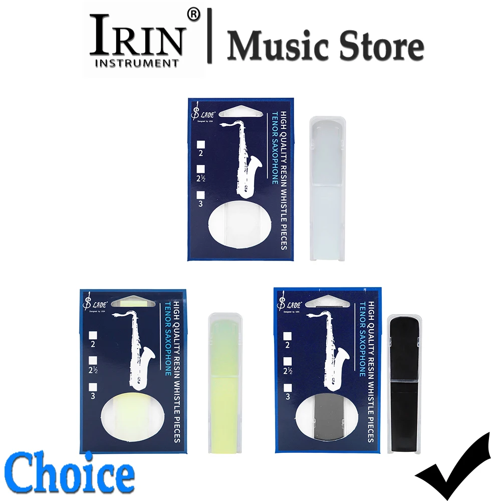 SLADE Tenor Saxophone Reeds Strength 2.5 ABS Sax Clarinet Reeds With Reed Clip Woodwind Instrument Parts & Accessories