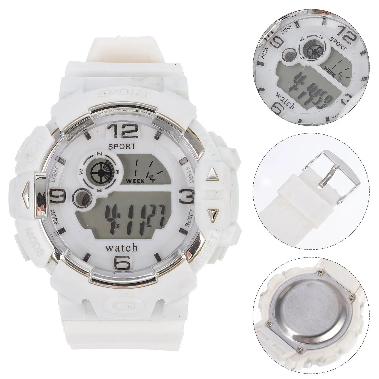 Waterproof Multifunctional Electronic LED Watch Student Sports Outdoor Luminous Digital Night Glow Watch Electric Wristwatch