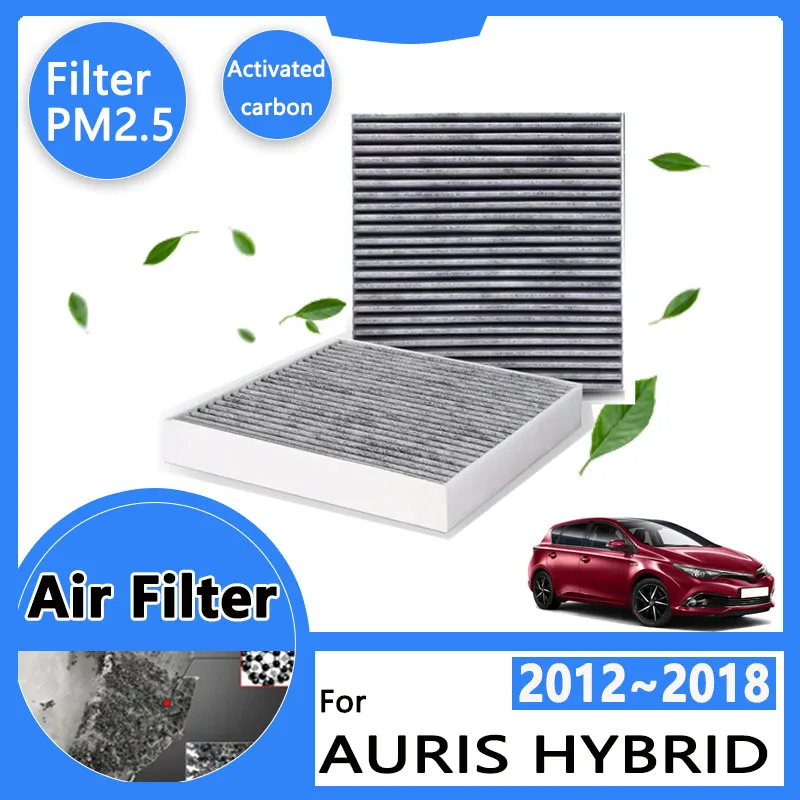 

For Toyota AURIS HYBRID 2012-2018 ZRE185 2017 2016 2015 2014 Auto Accessories Air Filter Intake Engine Conditioner Filter Grid