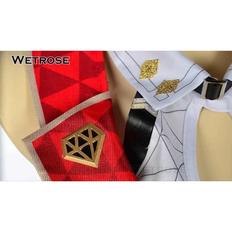 【Wetrose】 Topazio SSR Costume Cosplay Scarpe Parrucca Honkai Star Rail Set completo Halloween Numby Topazio e contatore Corpo in lattice di cuoio