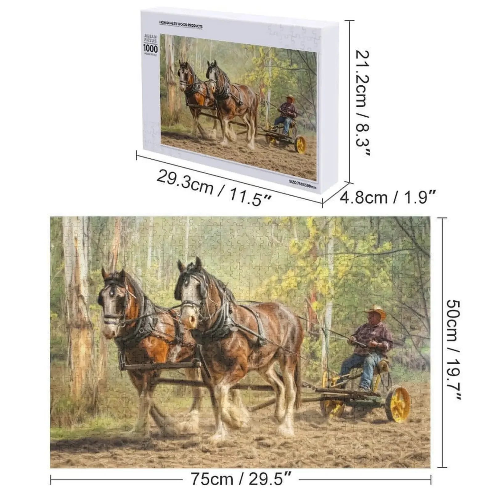 تحضير اللغز المخصص مع الصور لغز الخشب المخصص