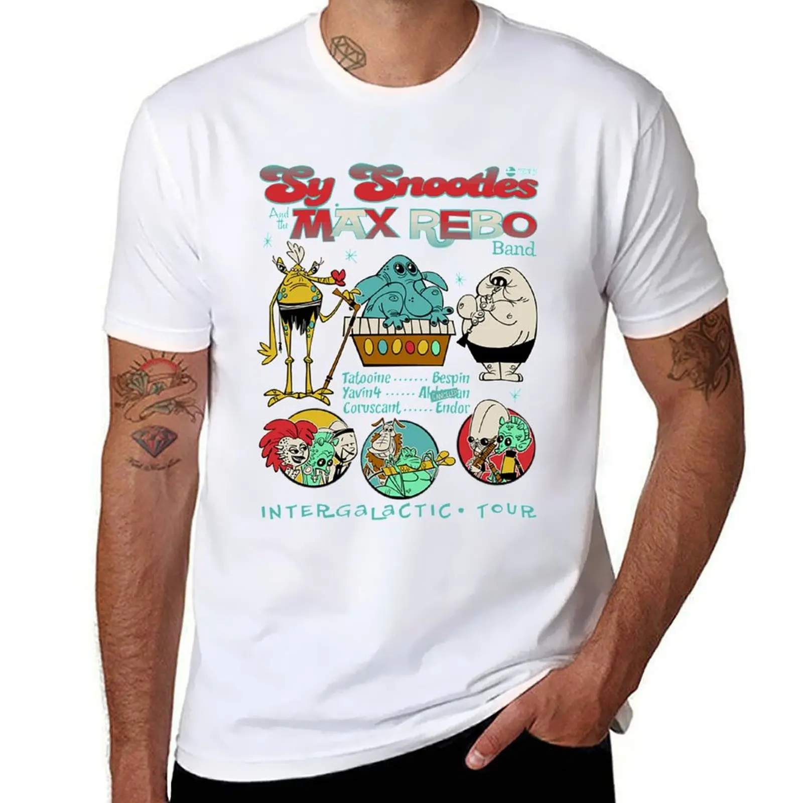 

Max Rebo Band T-Shirt t shirt man cotton mens graphic t shirts T-Shirt
