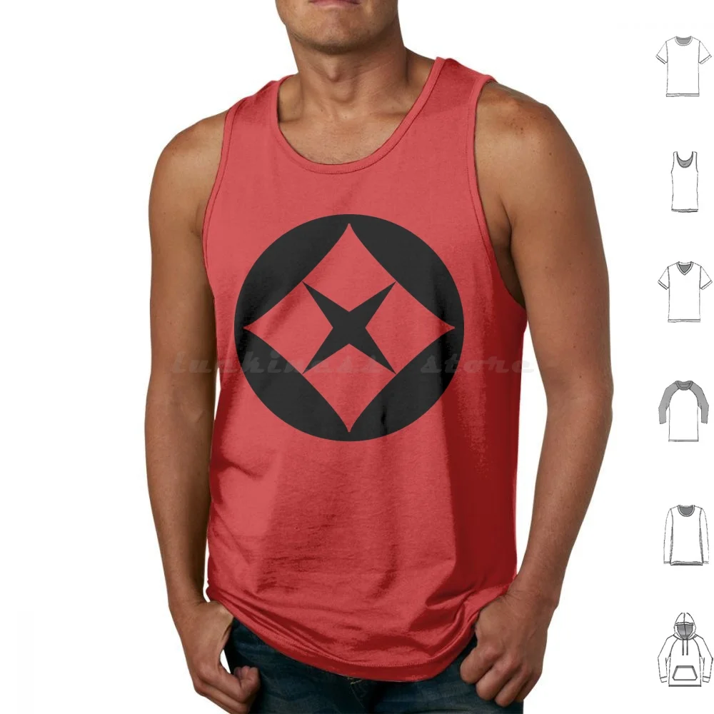 Wildfire Flare Tank Tops Vest Sleeveless Ronin Troopers Anime Animation Cartoon Katana Japan Armor Ryo Cye Kento Sage Rowen