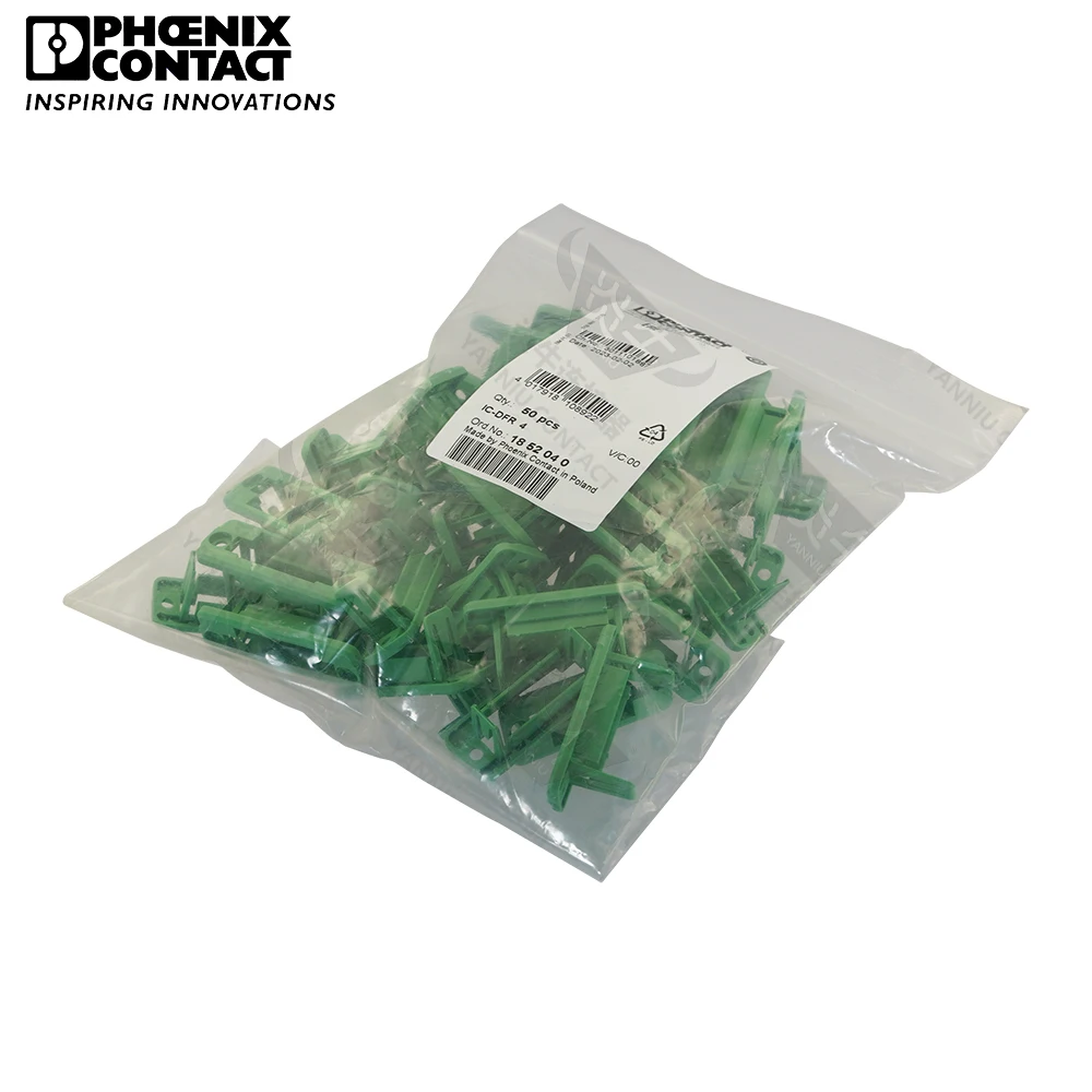 1PCS Original Genuine Phoenix Contact Connector PCB PLUG-IN Panel Mounting Frame Terminal Block 4 PIN IC-DFR 4 1852040