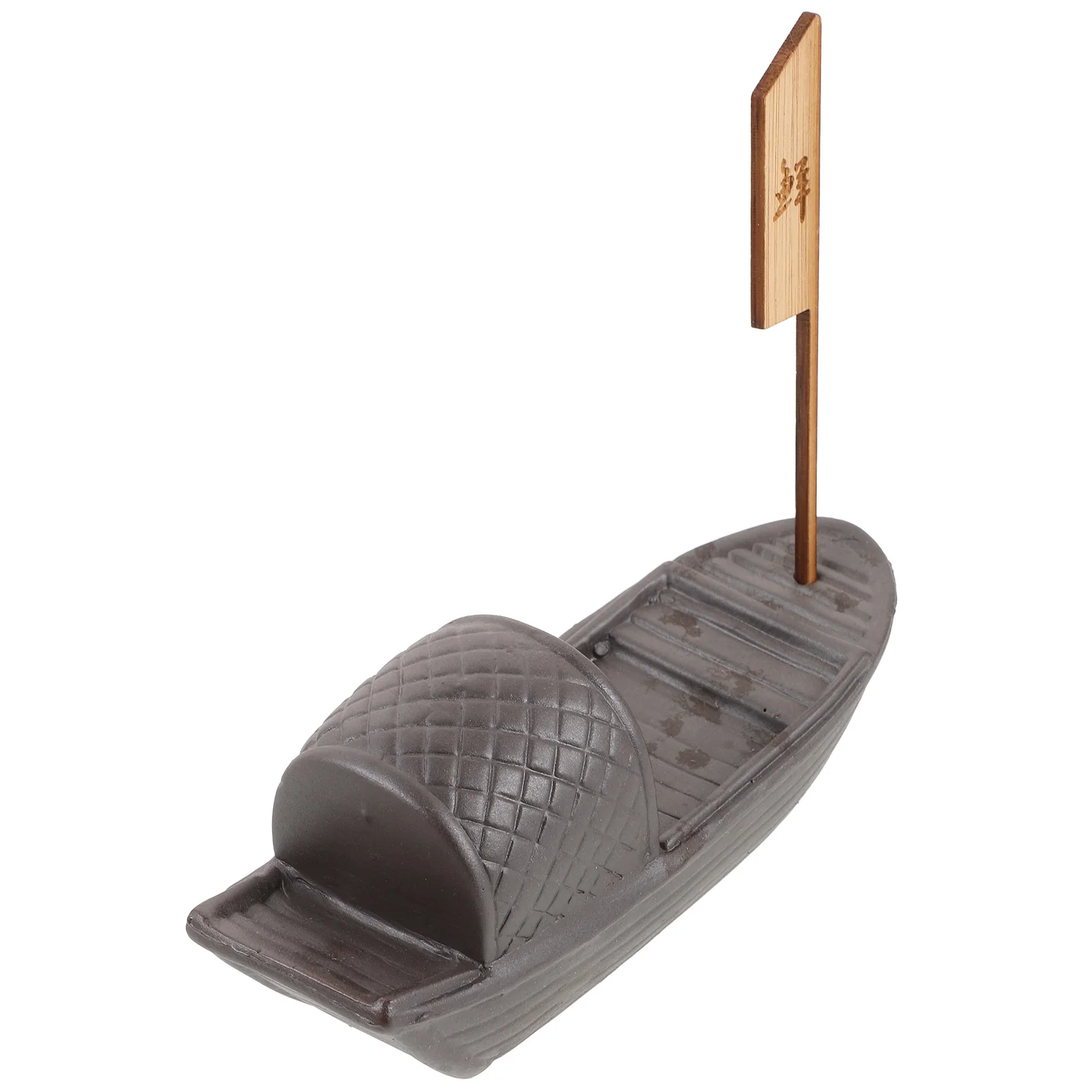 

Vintage Mini Boat Ornament Ceramic Wood Sushi Plate Decor Japanese Restaurant Accessory Sashimi Dish Craft Adornment Sushi