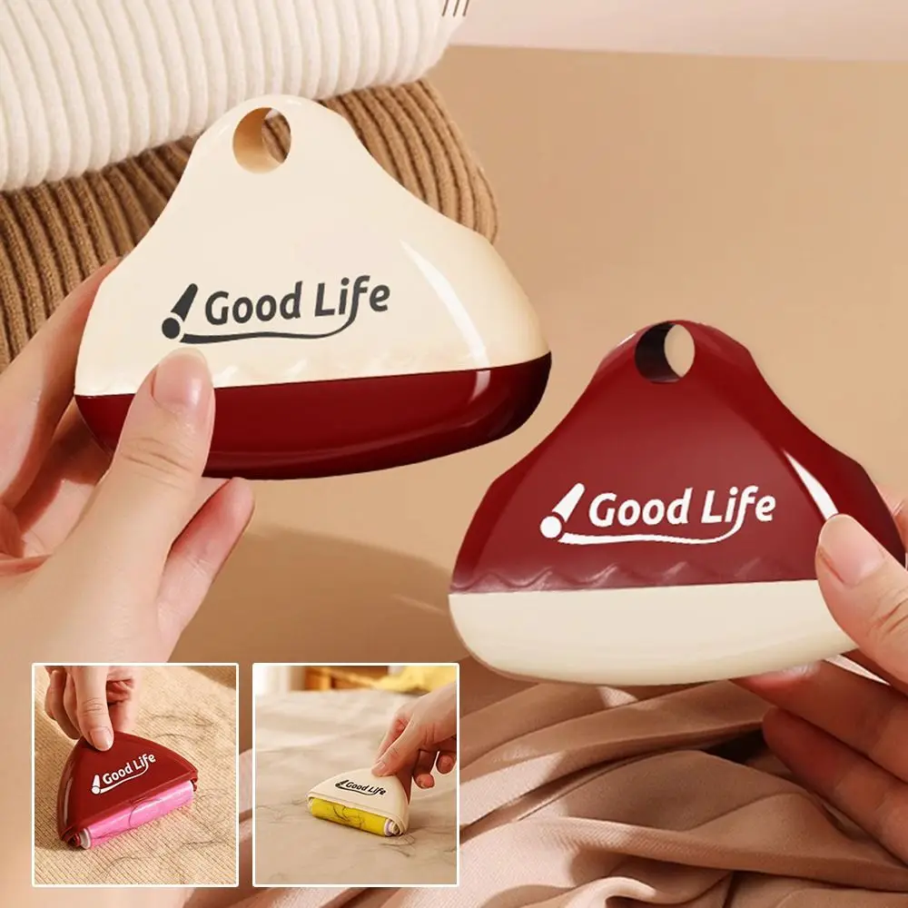 New Triangular Lint Roller Reusabl Sticky Lint Remover Mini Lint Roller Portable Pet Hair Remover